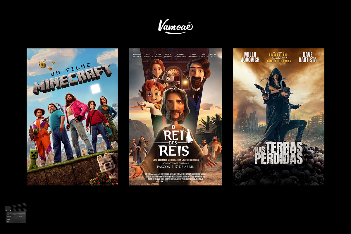 🎬 Filmes em cartaz neste feriadão de Páscoa (18 a 25 de abril)