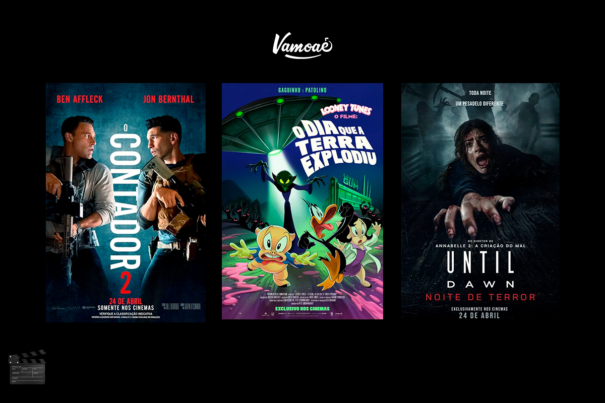 🎬 Veja os lançamentos desta semana nos cinemas (de 25 de abril a 02 de maio)
